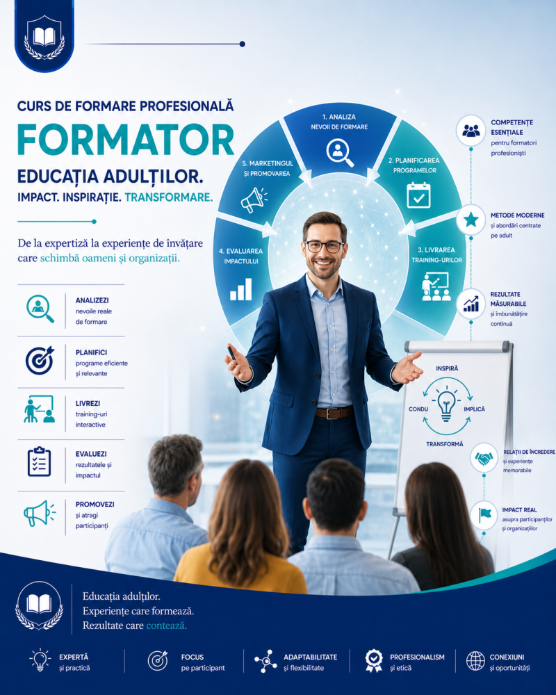 Program autorizat formare profesionala FORMATOR