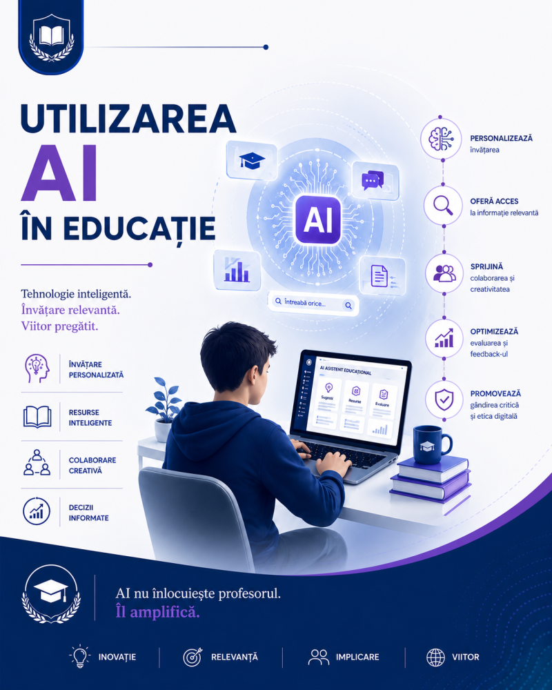 UTILIZAREA AI ÎN EDUCAȚIE