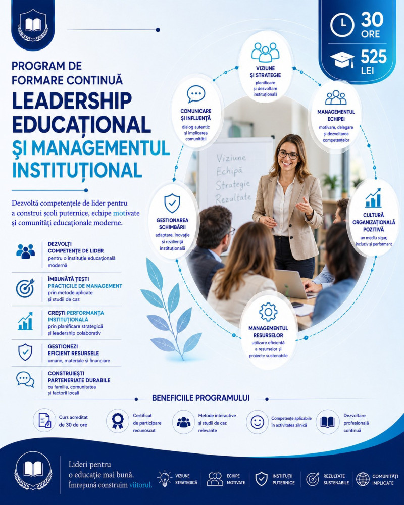 Leadership educational si managementul institutional